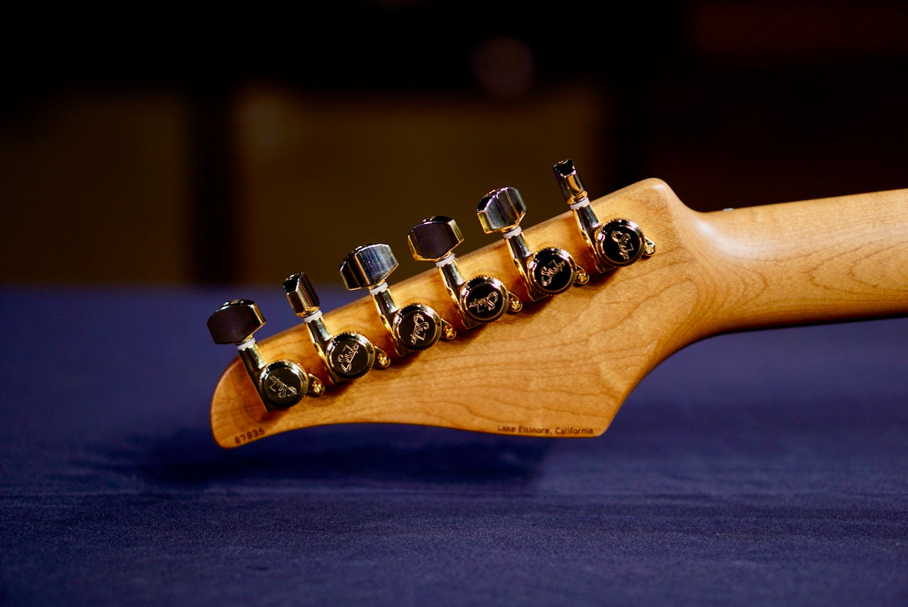 RESERVED Suhr Modern Custom Purple Gradient White Back 87935