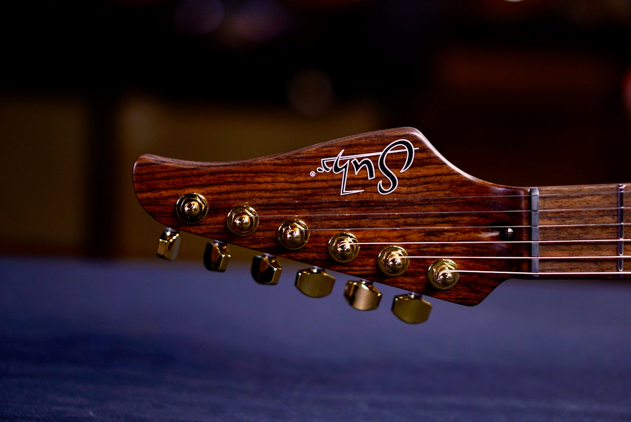 Suhr Classic S Custom Shell Pink Rosewood Neck & Gold Package 85892