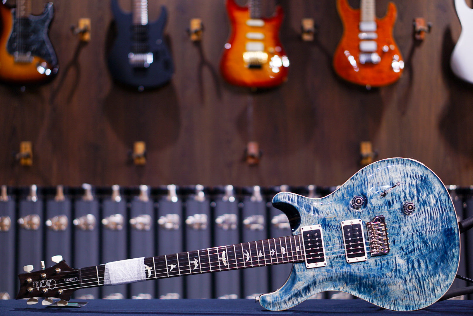PRS Custom 24 Whale Blue 0381036