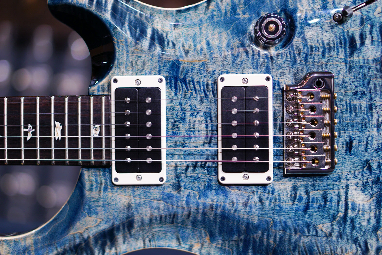 PRS Custom 24 Whale Blue 0381036