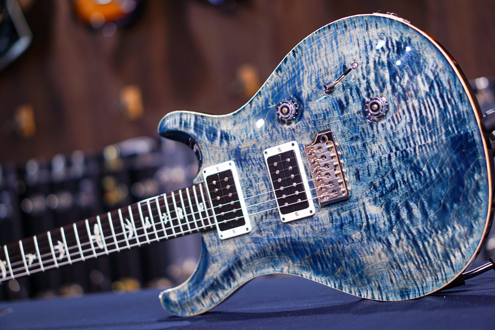 PRS Custom 24 Whale Blue 0381036
