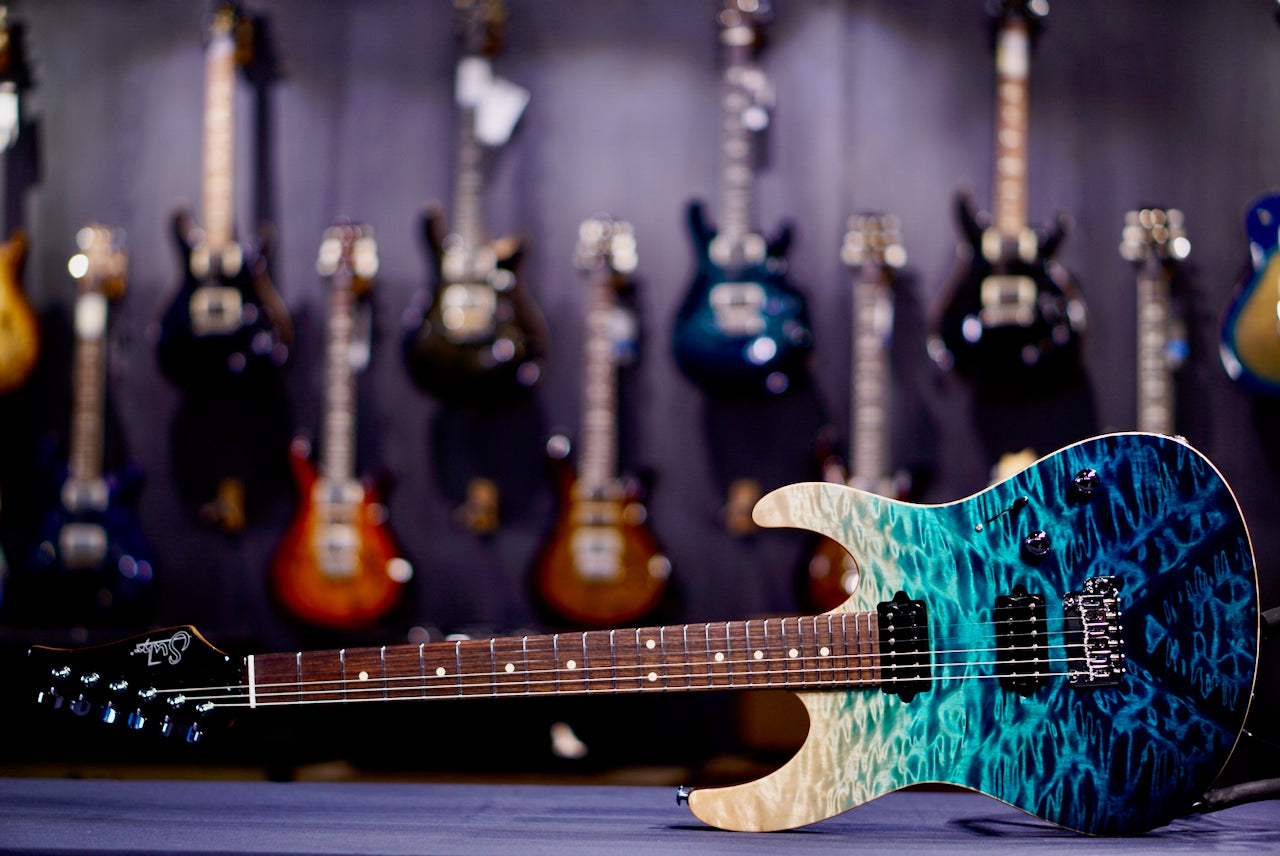 Suhr Modern Set Neck Teal Fade Limited Edition 84874