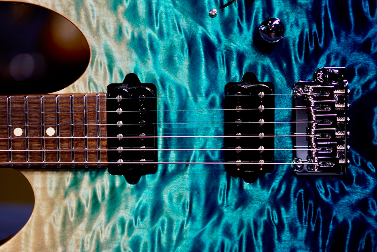 Suhr Modern Set Neck Teal Fade Limited Edition 84874