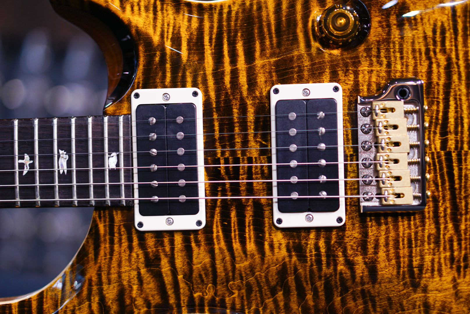 PRS CUSTOM 24 PIEZO YELLOW TIGER 24 0384898