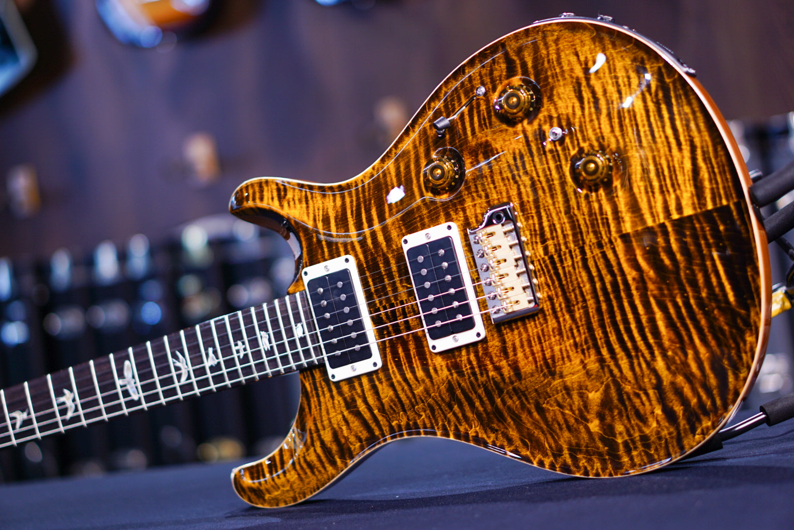 PRS CUSTOM 24 PIEZO YELLOW TIGER 24 0384898