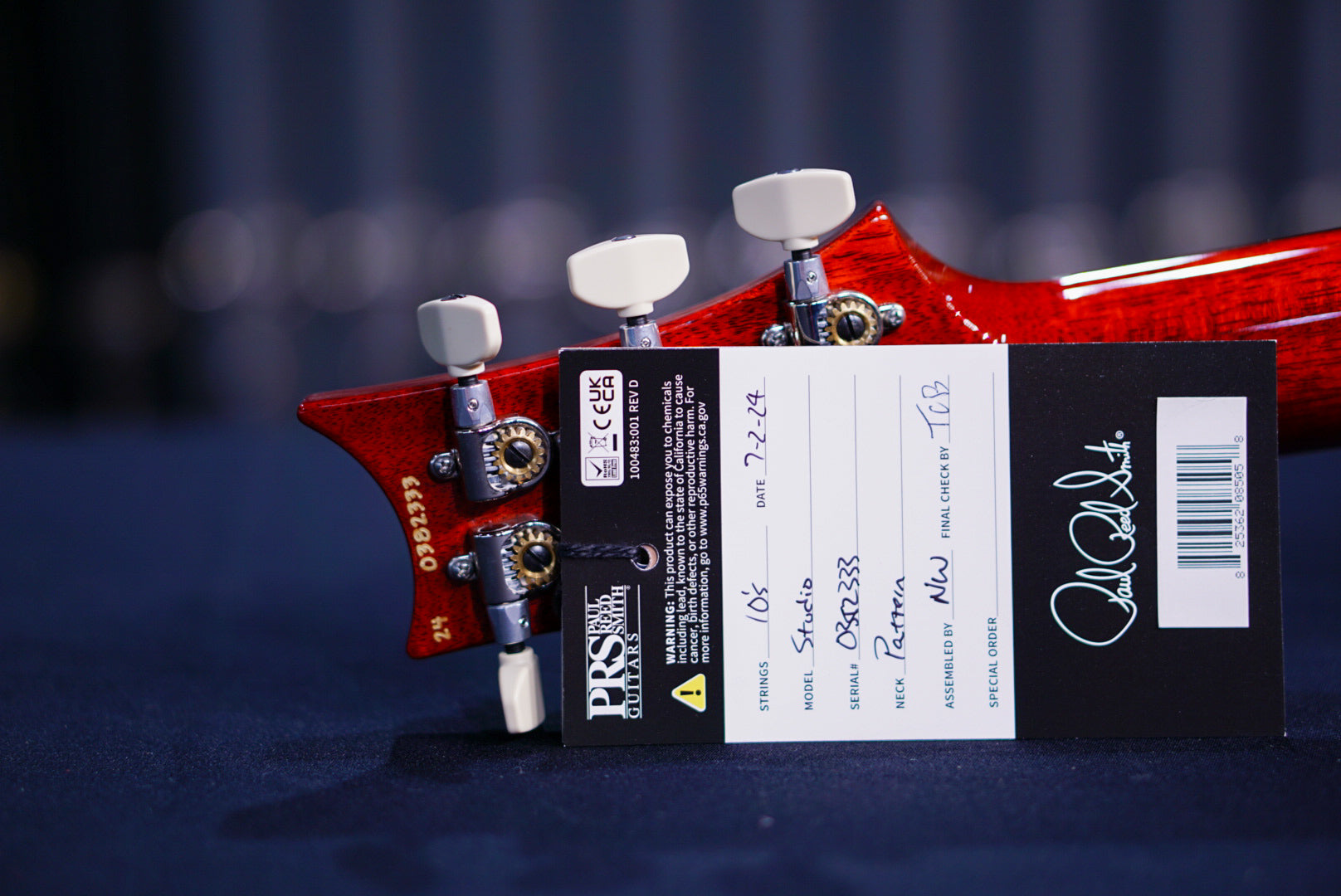 PRS STUDIO MCCARTY SUNBURST 0382333