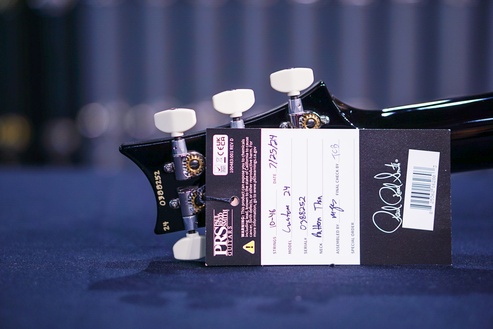 PRS CUSTOM 24 COBALT BLUE 0388252