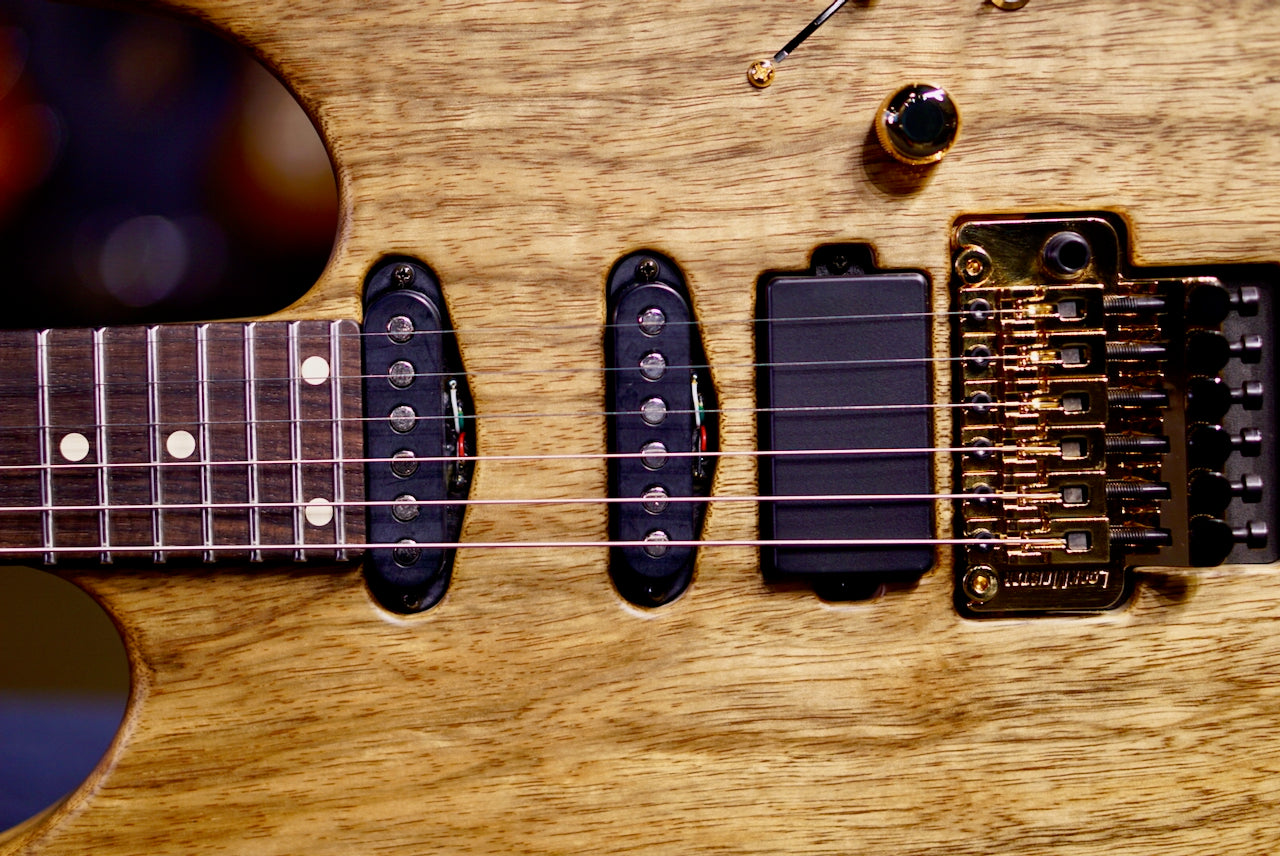 Tom Anderson Angel Player * 07-02-25M * Black Limba Satin Natural
