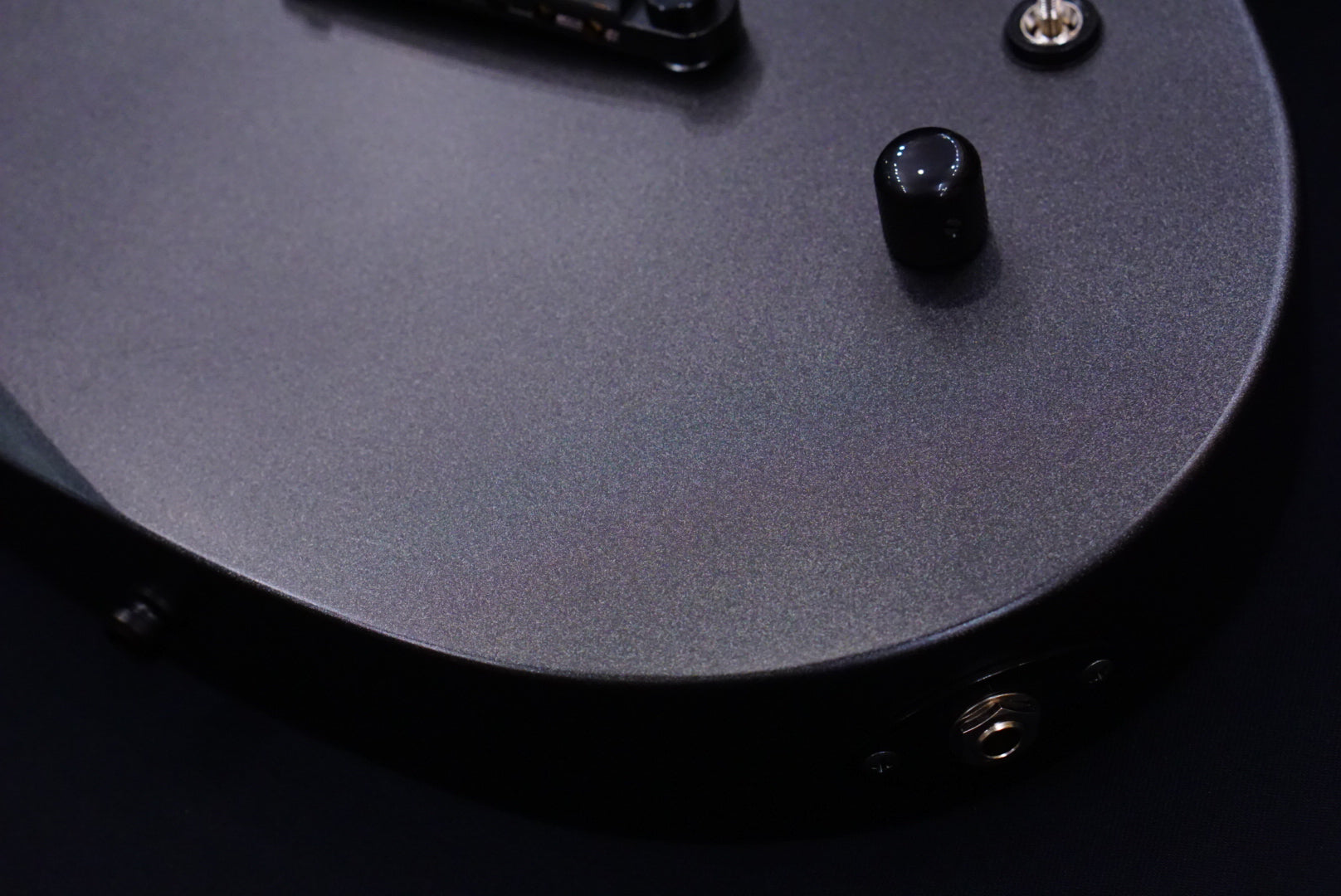 ESP E-II Viper Baritone Charcoal Metallic Satin ES1470233 - HIENDGUITAR E-II GUITAR