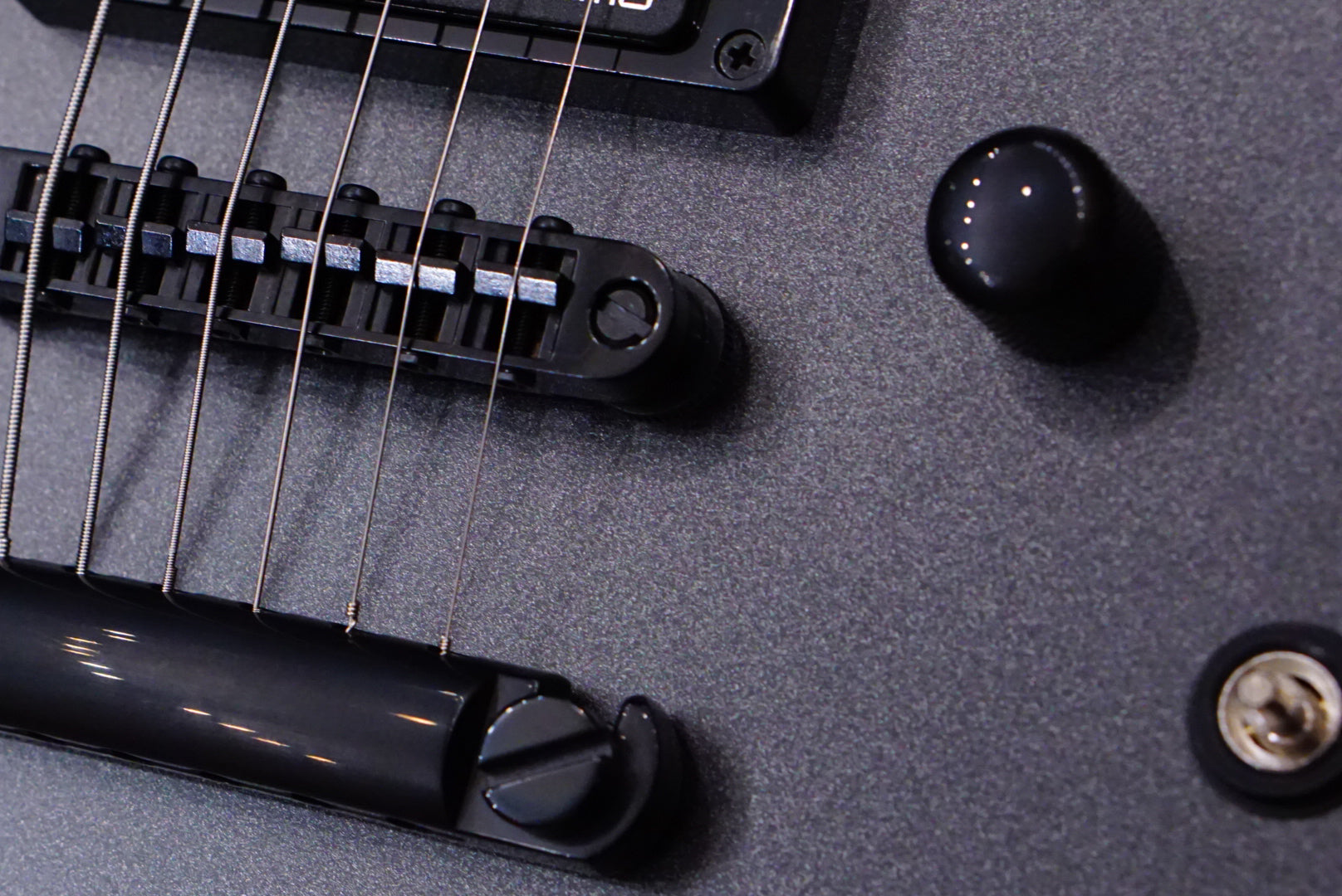 ESP E-II Viper Baritone Charcoal Metallic Satin ES1470233 - HIENDGUITAR E-II GUITAR