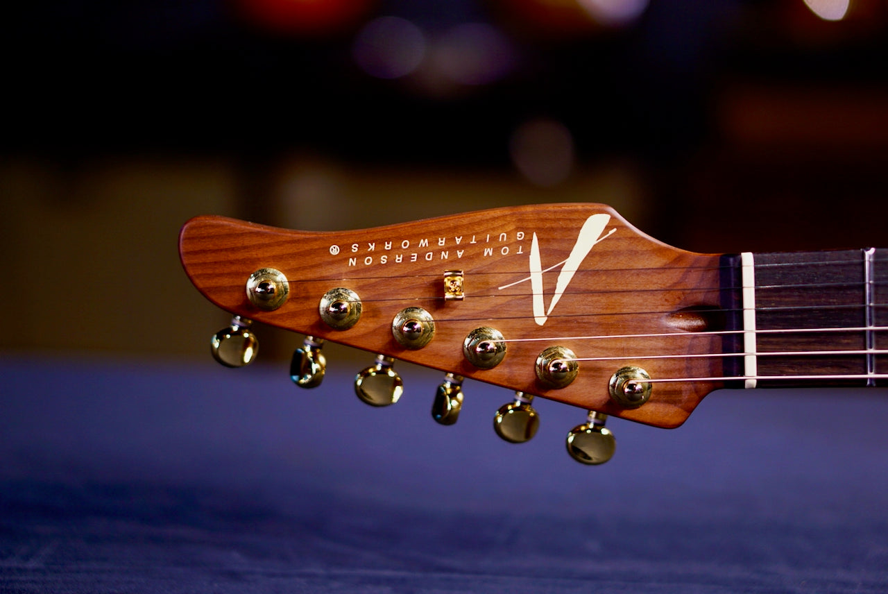 RESERVED Tom Anderson The Classic * 07-21-25N * Rustic Brown Edge Burst