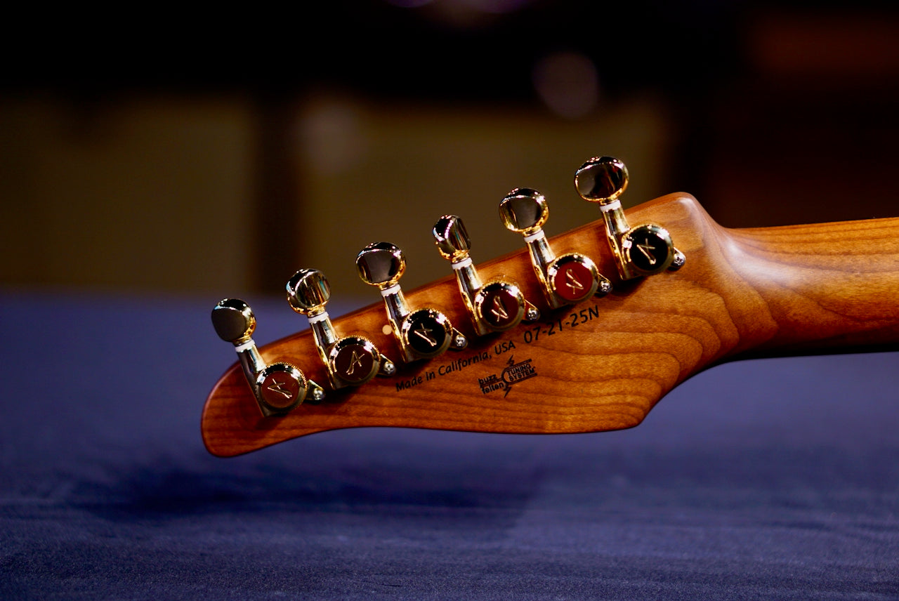 RESERVED Tom Anderson The Classic * 07-21-25N * Rustic Brown Edge Burst