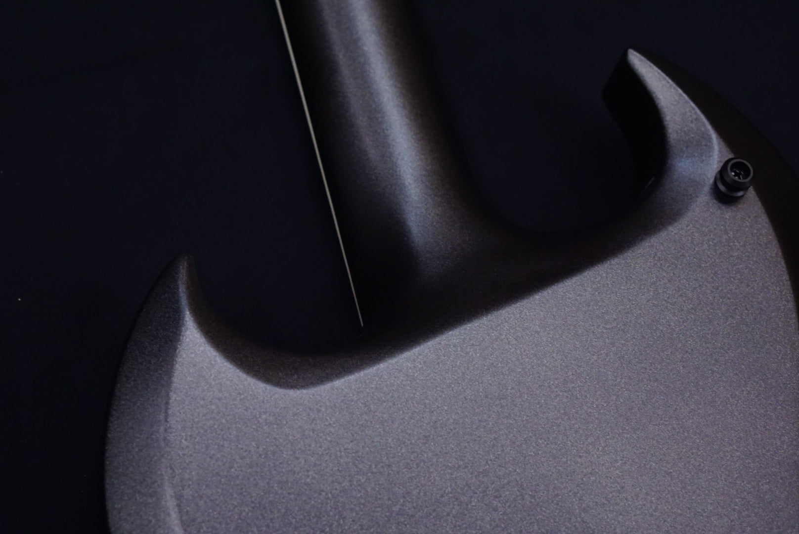 ESP E-II Viper Baritone Charcoal Metallic Satin ES1470233 - HIENDGUITAR E-II GUITAR