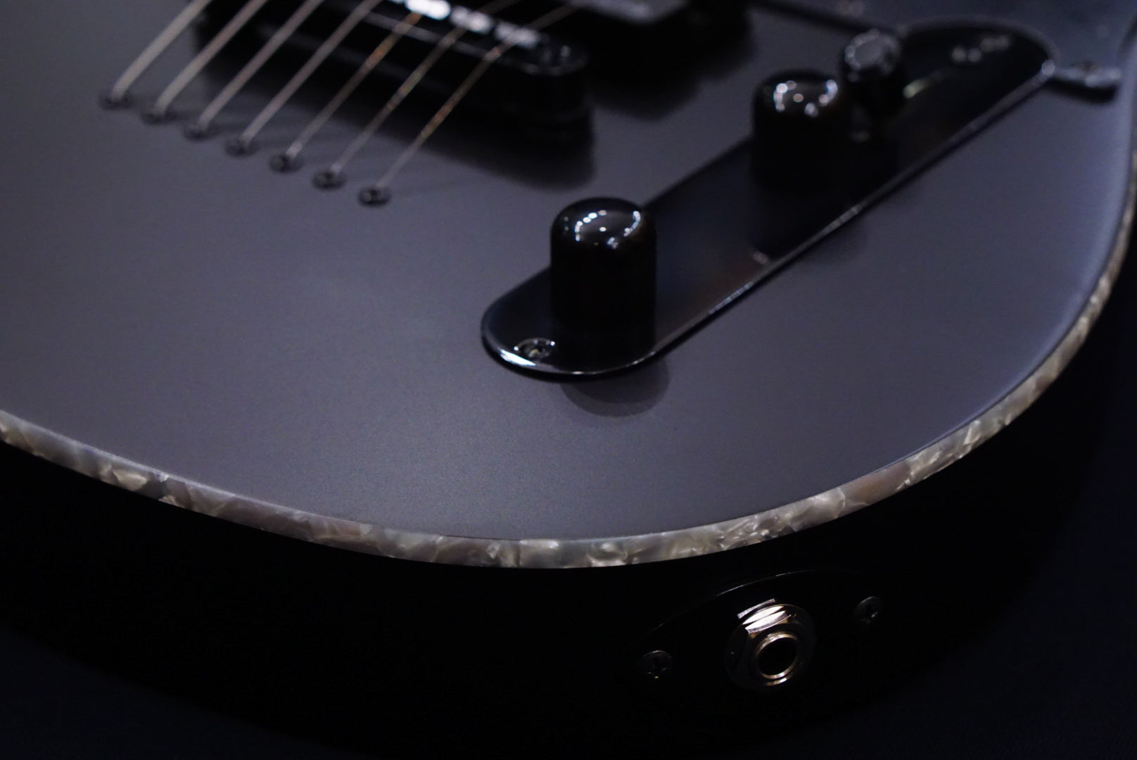 ESP E-II T-B7 BARITONE black satin ES2814223 - HIENDGUITAR E-II GUITAR