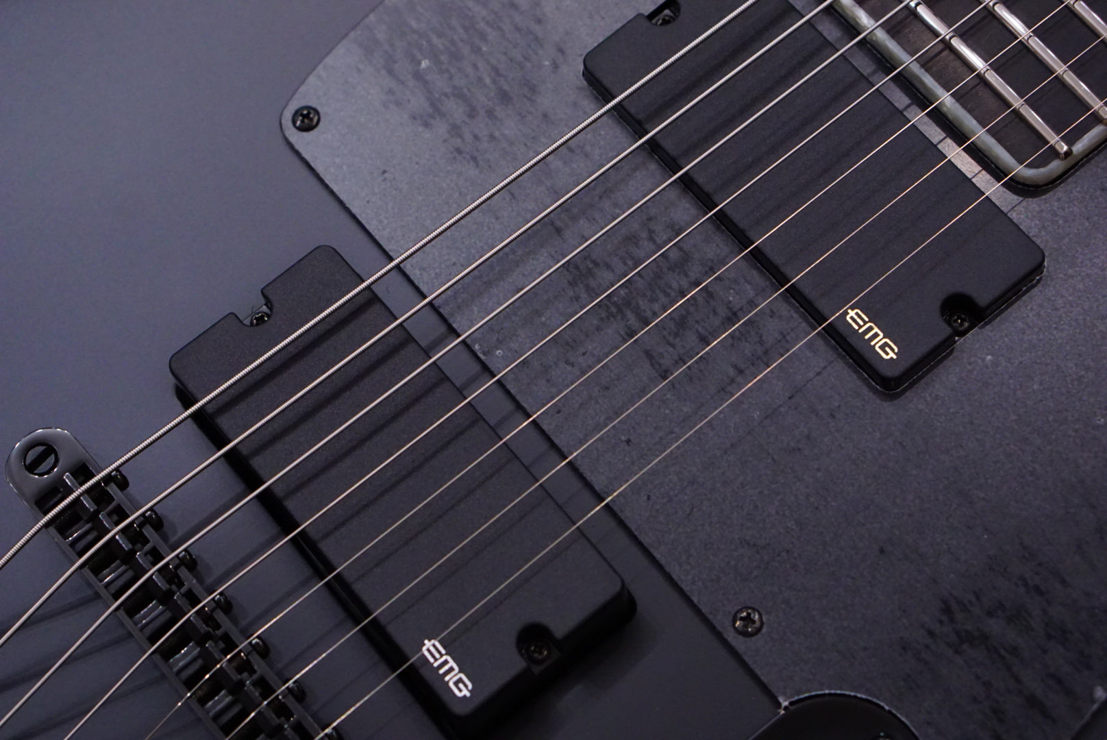 ESP E-II T-B7 BARITONE black satin ES2814223 - HIENDGUITAR E-II GUITAR