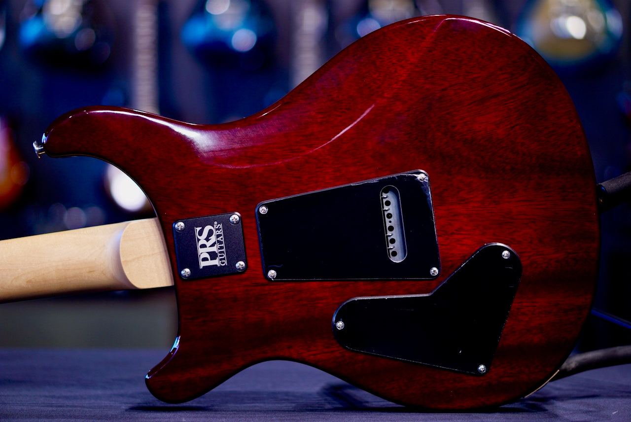 PRS CE 24 Semi Hollow Faded Gray Black Purple Burst 0409311