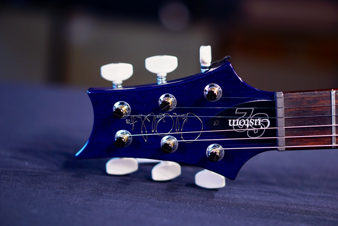 PRS S2 Custom 24 faded grey black blue burst S2083259