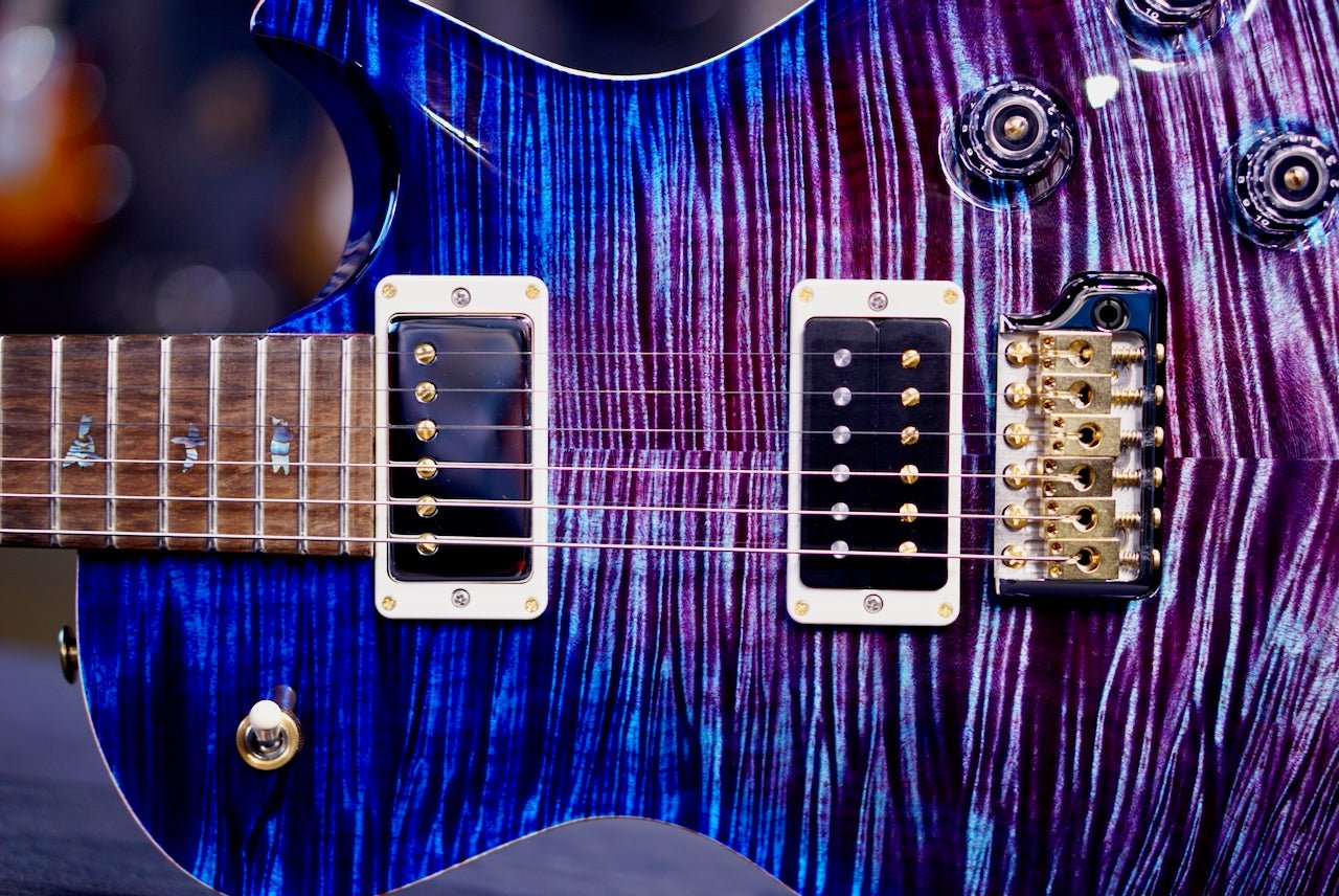 PRS Tremonti Wood Library Artist Neck Violet Blue Burst 0413759