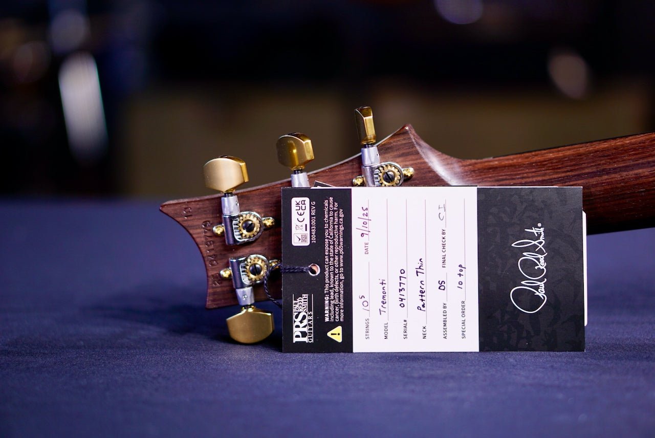 PRS Tremonti Wood Library rosewood neck Faded Whale Blue 0413770