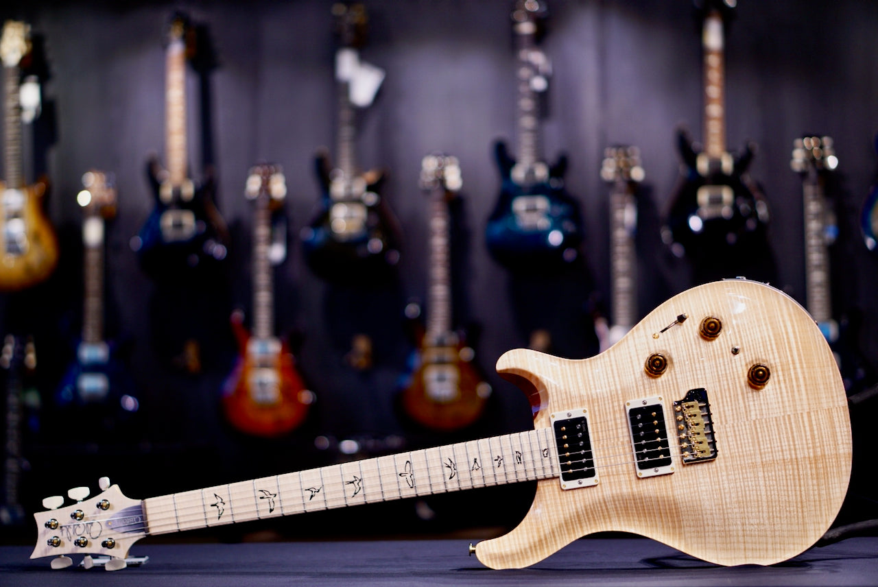 PRS Custom 24 Piezo Wood Library Artist Neck Natural 0414022