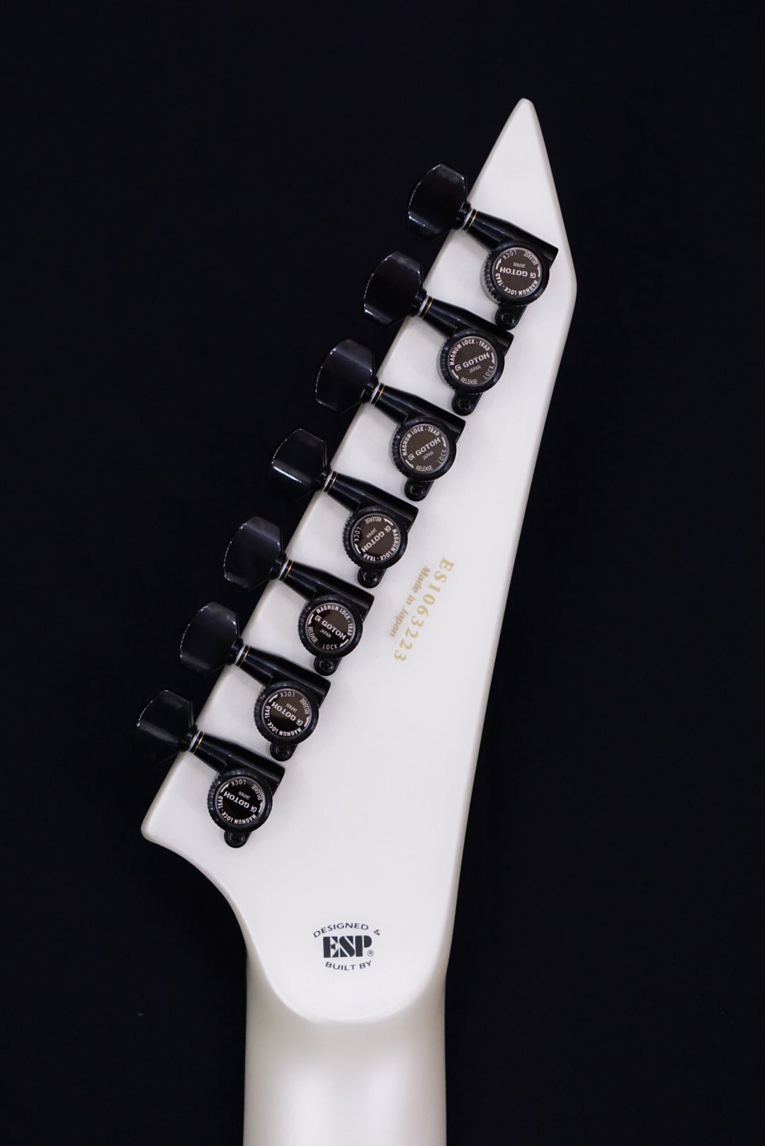 E-II M-II7 baritone evertune Pearl White ES1063223 - HIENDGUITAR E-II GUITAR