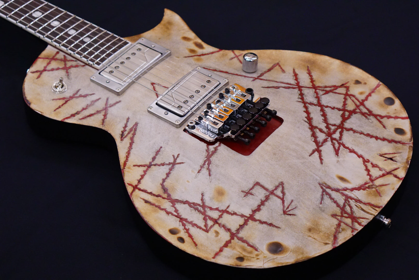 ESP E-II RZK-II DISTRESSED & BURNT ES5645223 - HIENDGUITAR E-II GUITAR