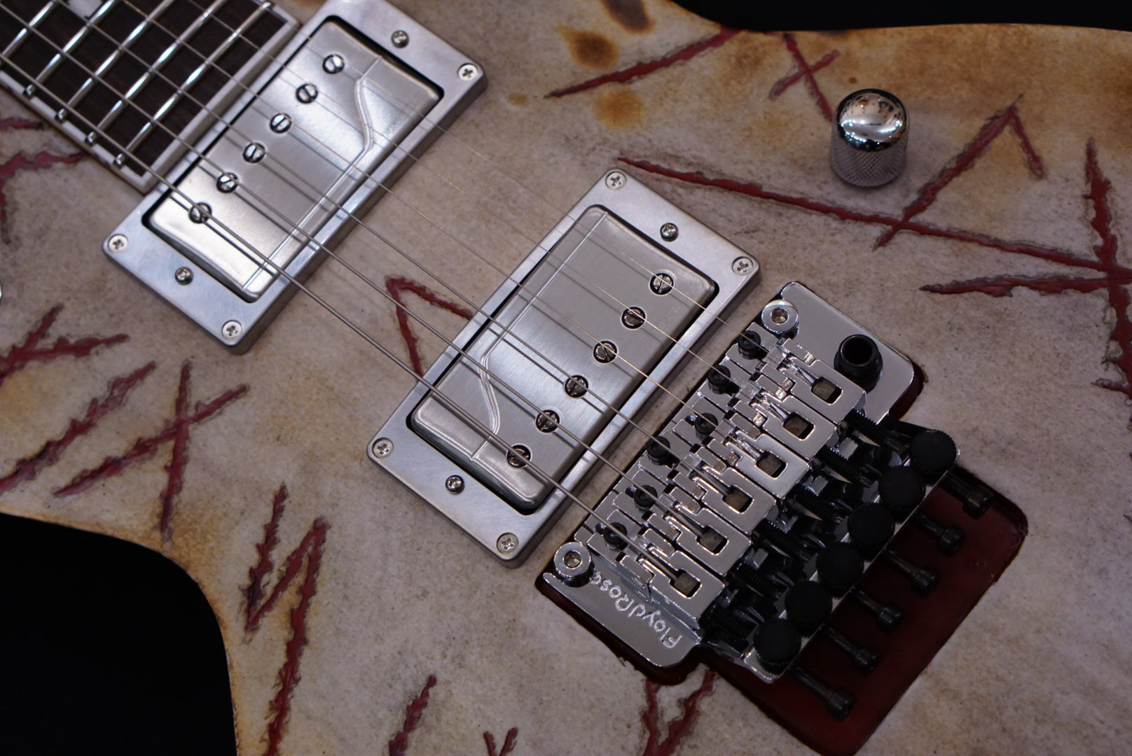 ESP E-II RZK-II DISTRESSED & BURNT ES5645223 - HIENDGUITAR E-II GUITAR