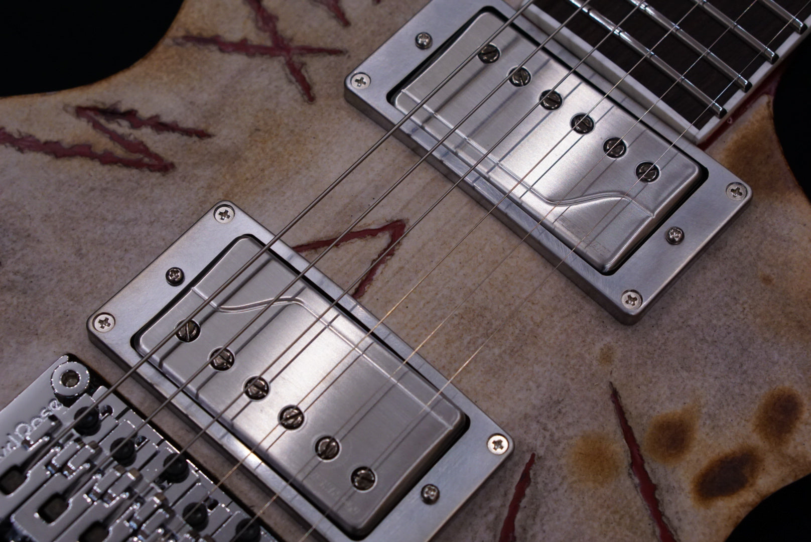 ESP E-II RZK-II DISTRESSED & BURNT ES5645223 - HIENDGUITAR E-II GUITAR