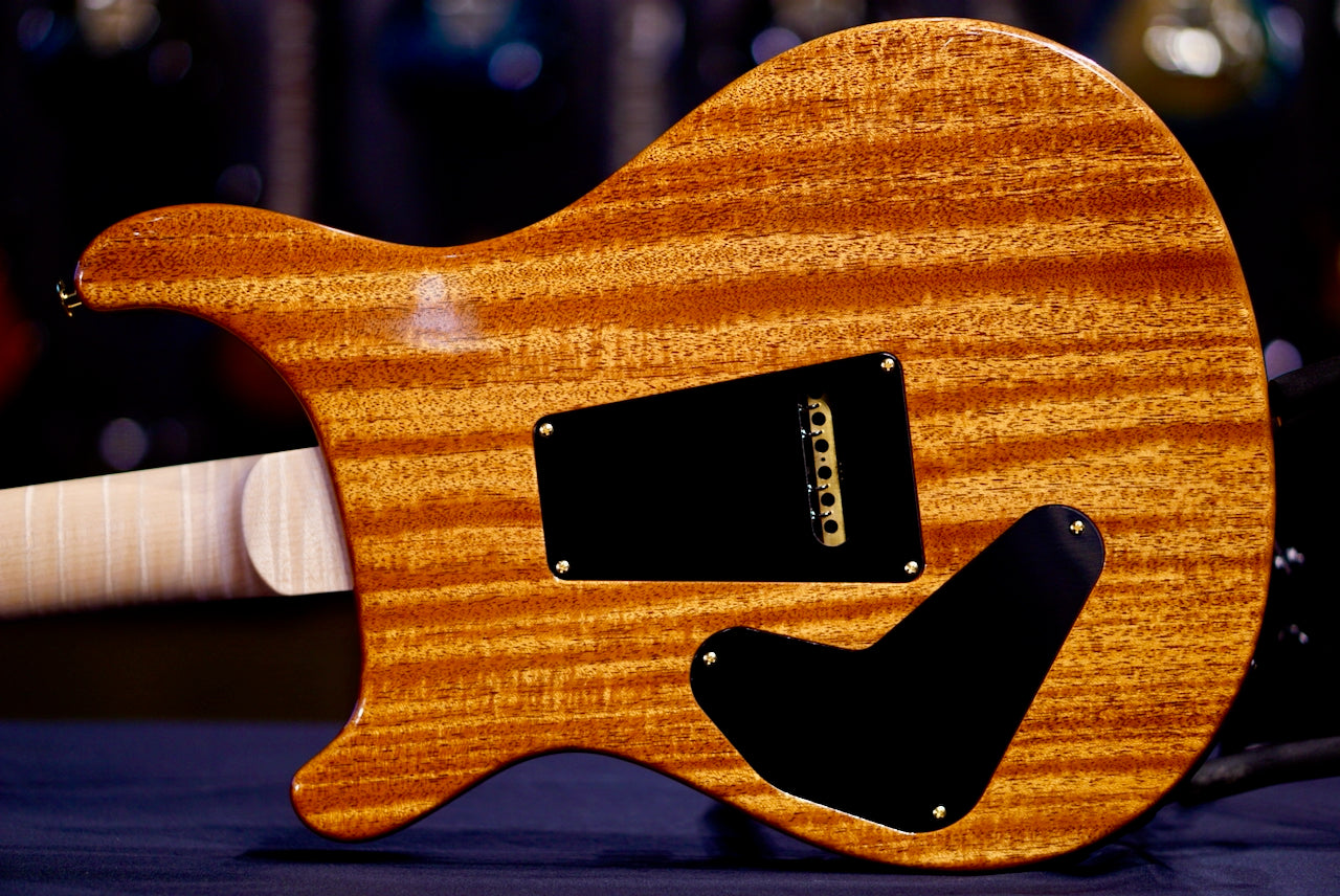 PRS Custom 24 Piezo Wood Library Artist Neck Blue Fade 0414021