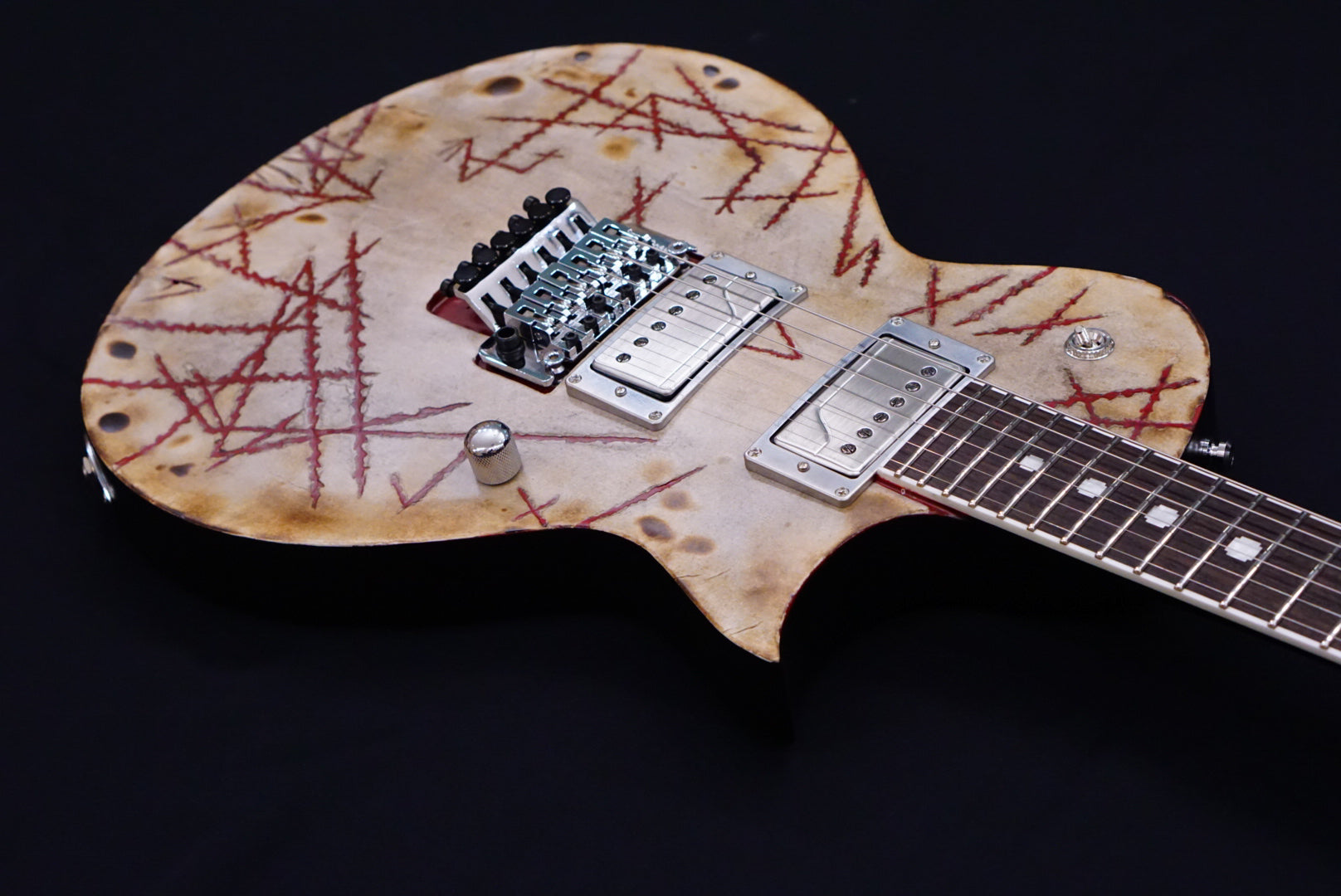 ESP E-II RZK-II DISTRESSED & BURNT ES5645223 - HIENDGUITAR E-II GUITAR