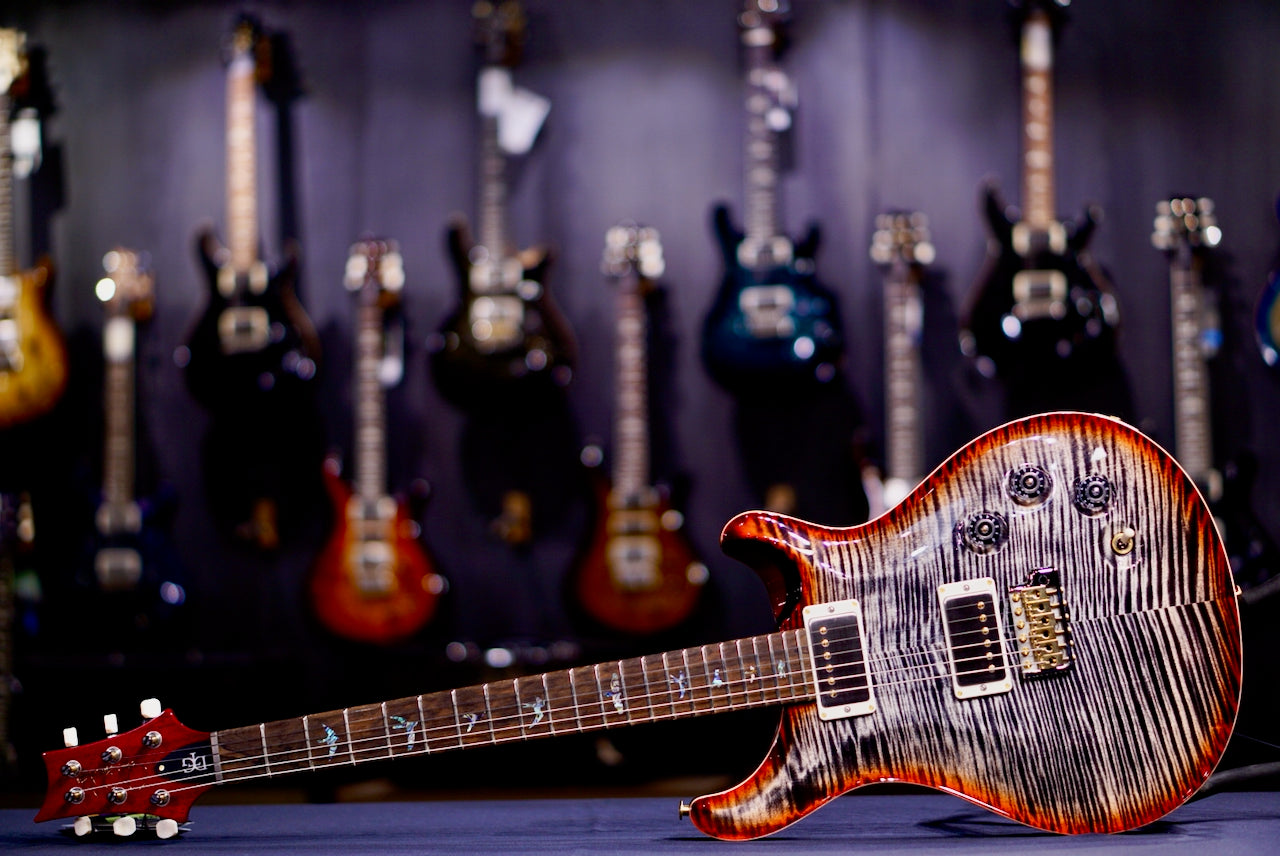 PRS DGT Charcoal Cherry Wood Library 0414096