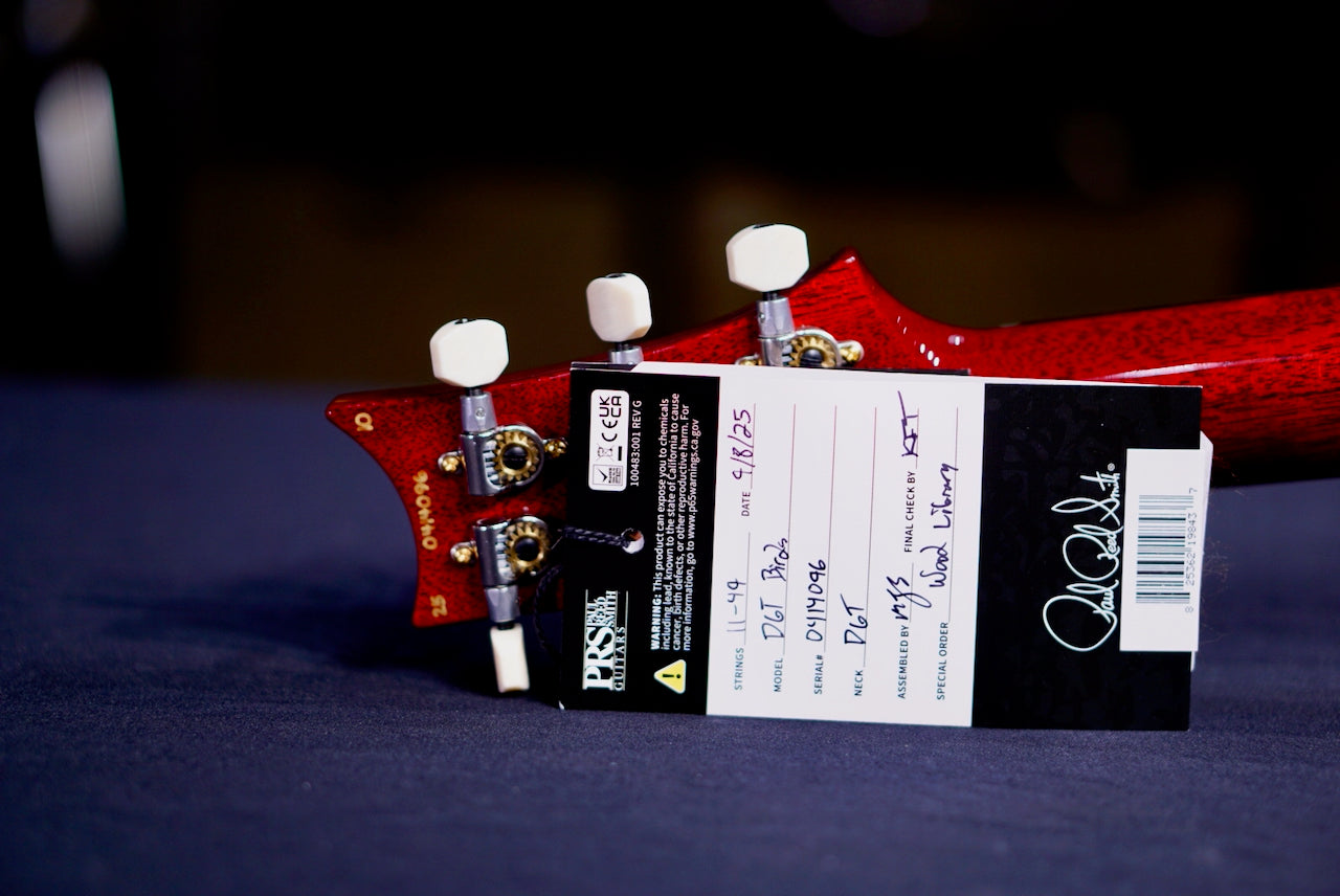 PRS DGT Charcoal Cherry Wood Library 0414096