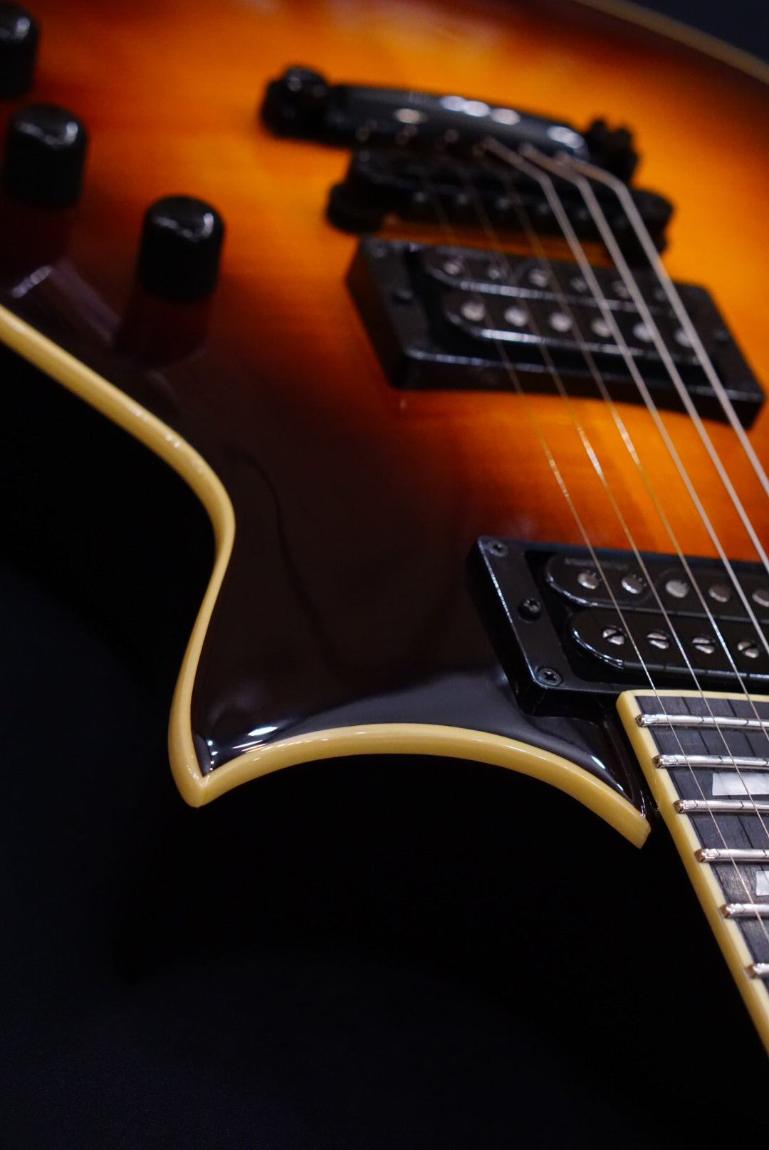 ESP E-II ECLIPSE FULL THICKNESS TOBACCO SUNBURST ES6325223 - HIENDGUITAR E-II GUITAR