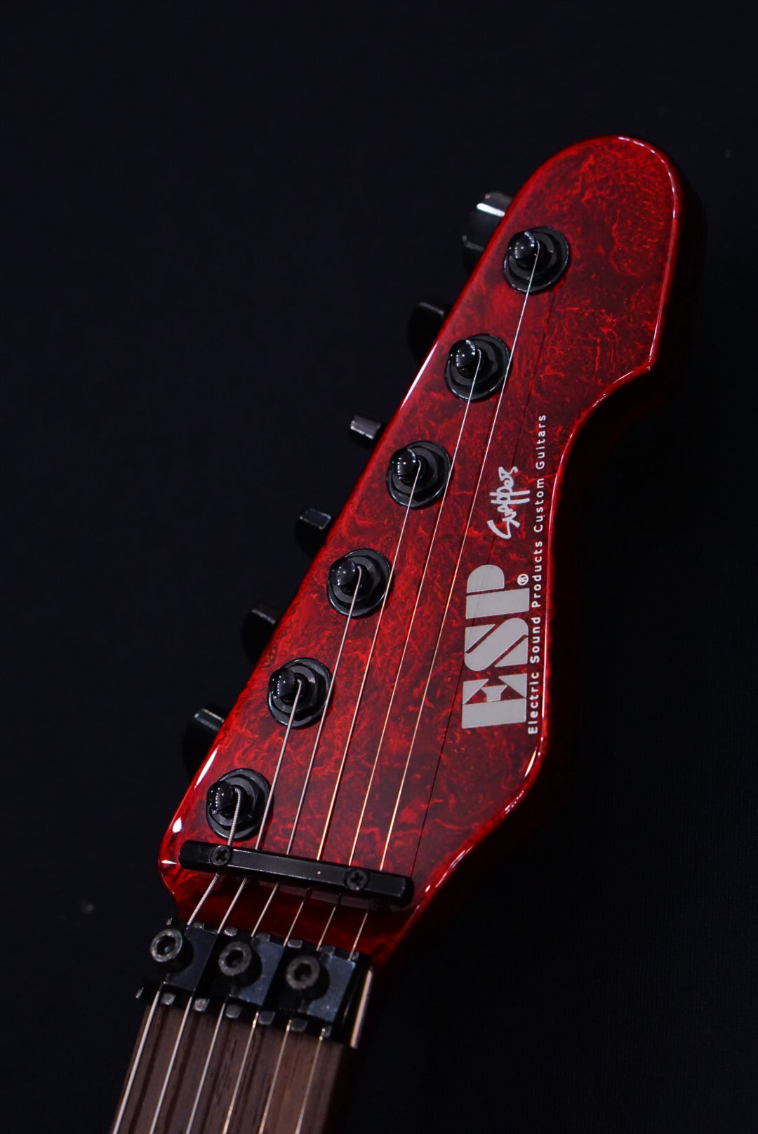 ESP Original SNAPPER FR Liquid metal lava E8930232 - HIENDGUITAR ESP GUITAR