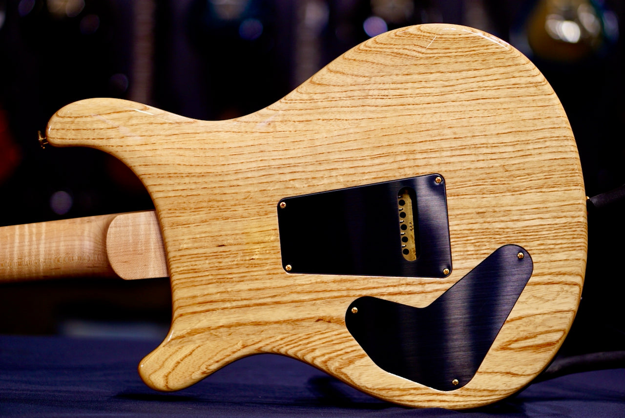 PRS Custom 22 Wood Library Charcoal Blue Burst Artist Quilt 257260