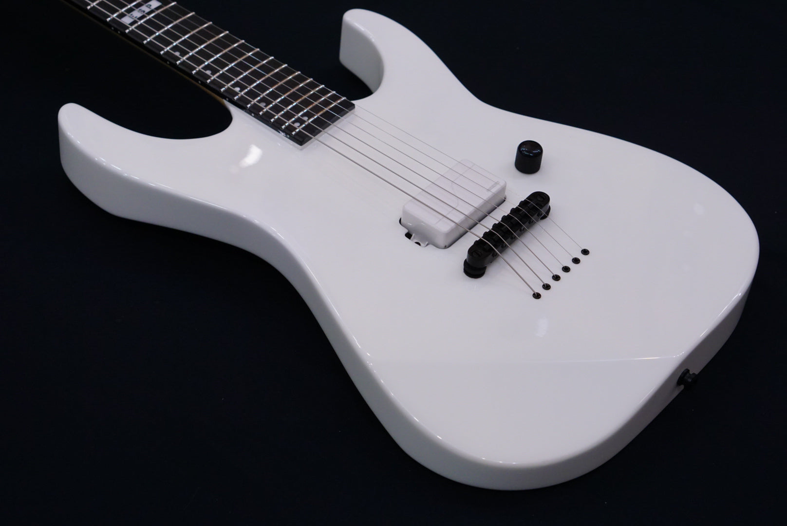 ESP E-II M-I THRU NT SNOW WHITE ES3434223 - HIENDGUITAR E-II GUITAR