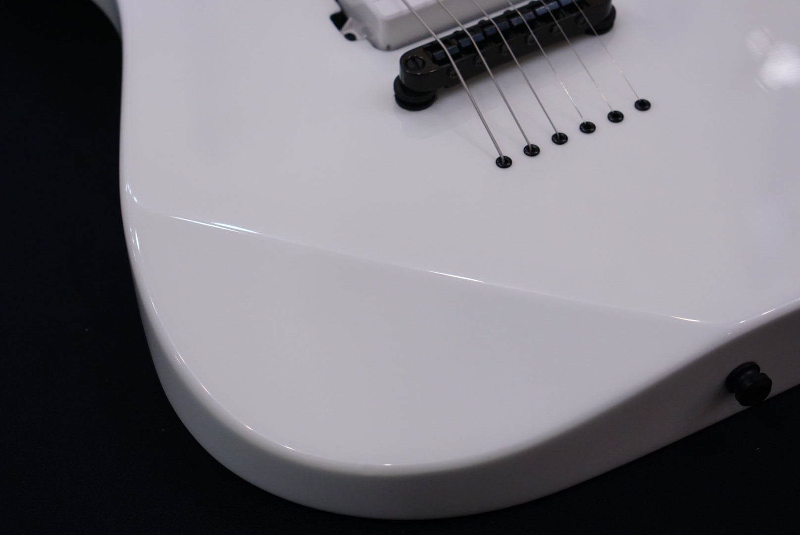 ESP E-II M-I THRU NT SNOW WHITE ES3434223 - HIENDGUITAR E-II GUITAR