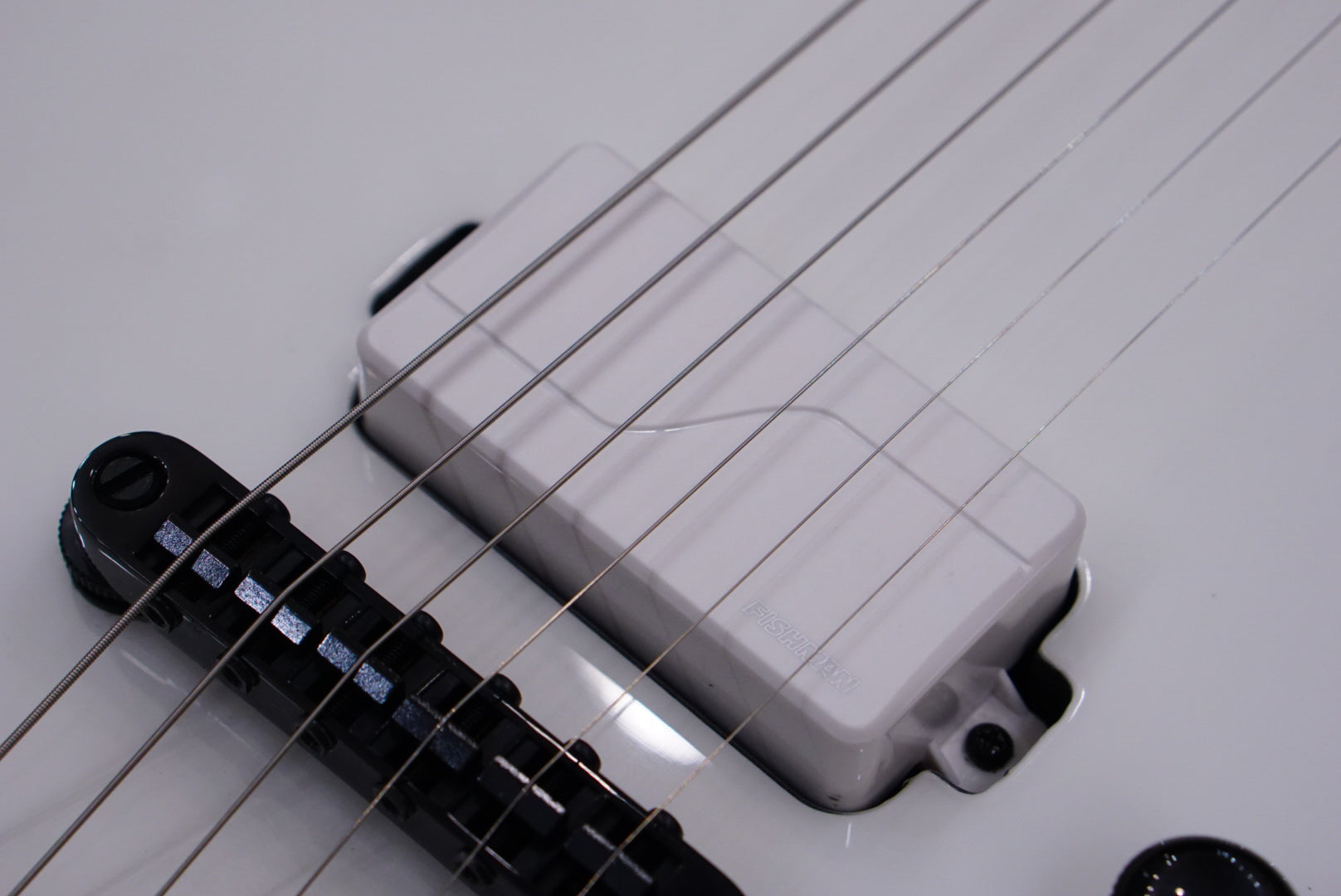 ESP E-II M-I THRU NT SNOW WHITE ES3434223 - HIENDGUITAR E-II GUITAR