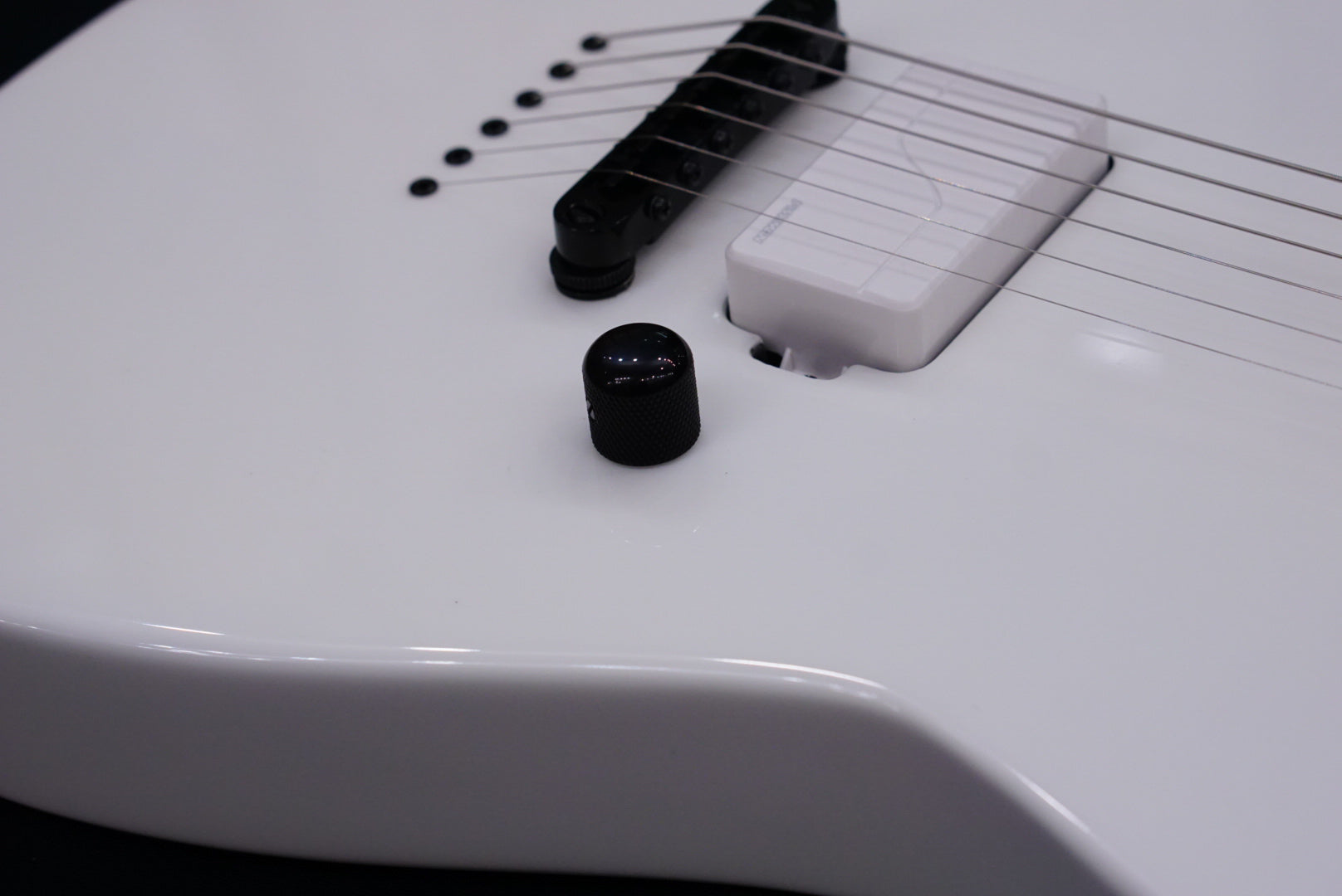 ESP E-II M-I THRU NT SNOW WHITE ES3434223 - HIENDGUITAR E-II GUITAR