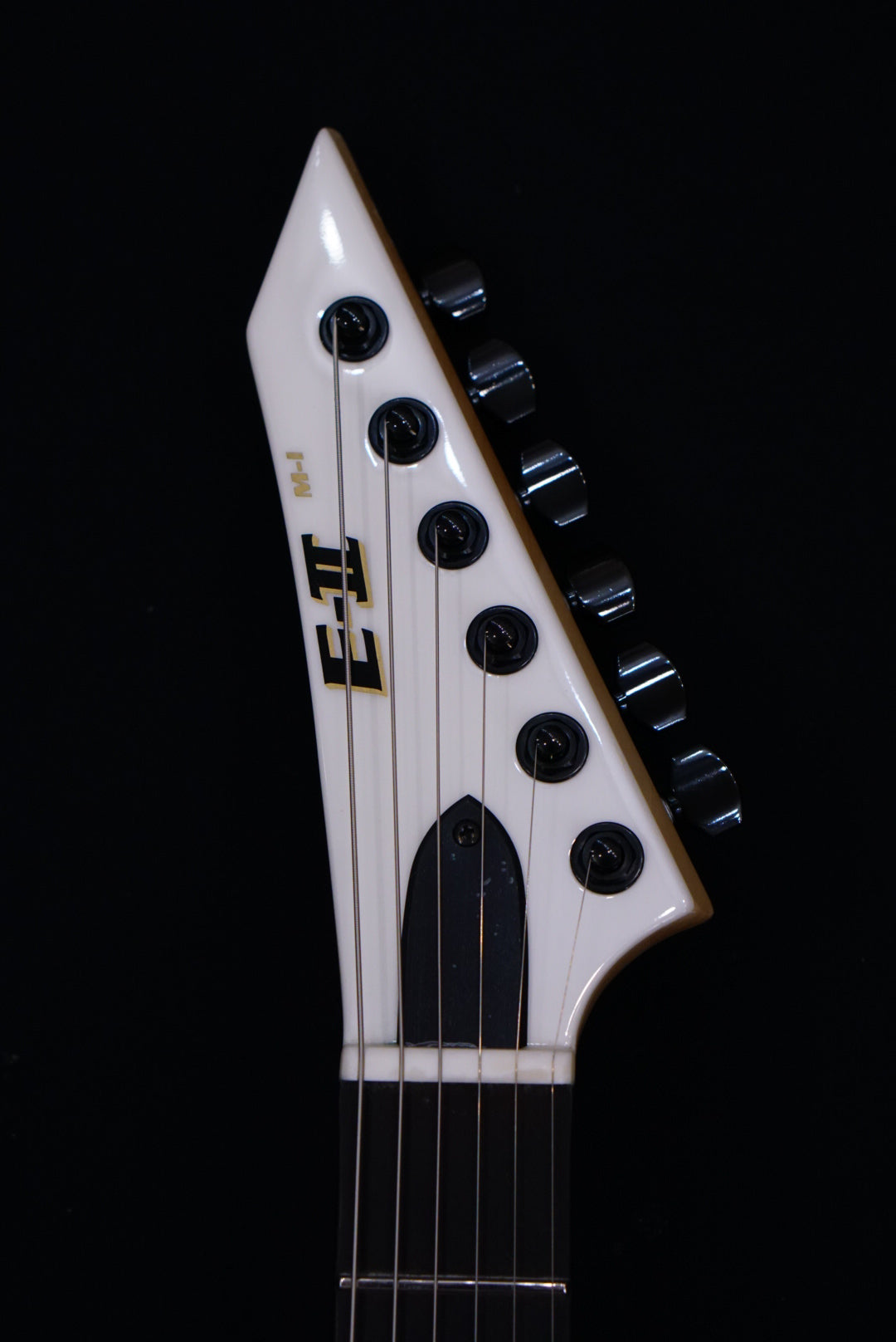 ESP E-II M-I THRU NT SNOW WHITE ES3434223 - HIENDGUITAR E-II GUITAR