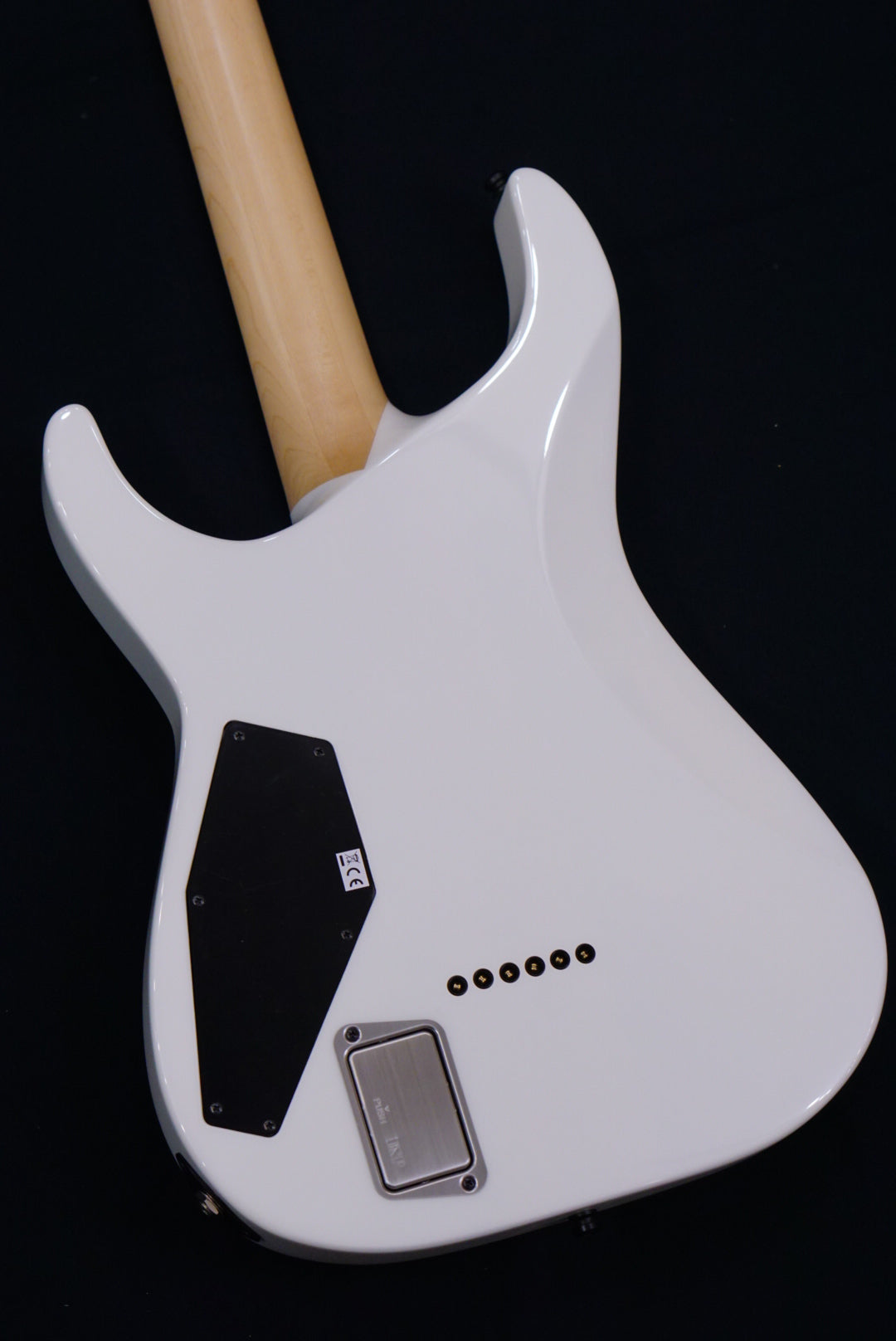 ESP E-II M-I THRU NT SNOW WHITE ES3434223 - HIENDGUITAR E-II GUITAR