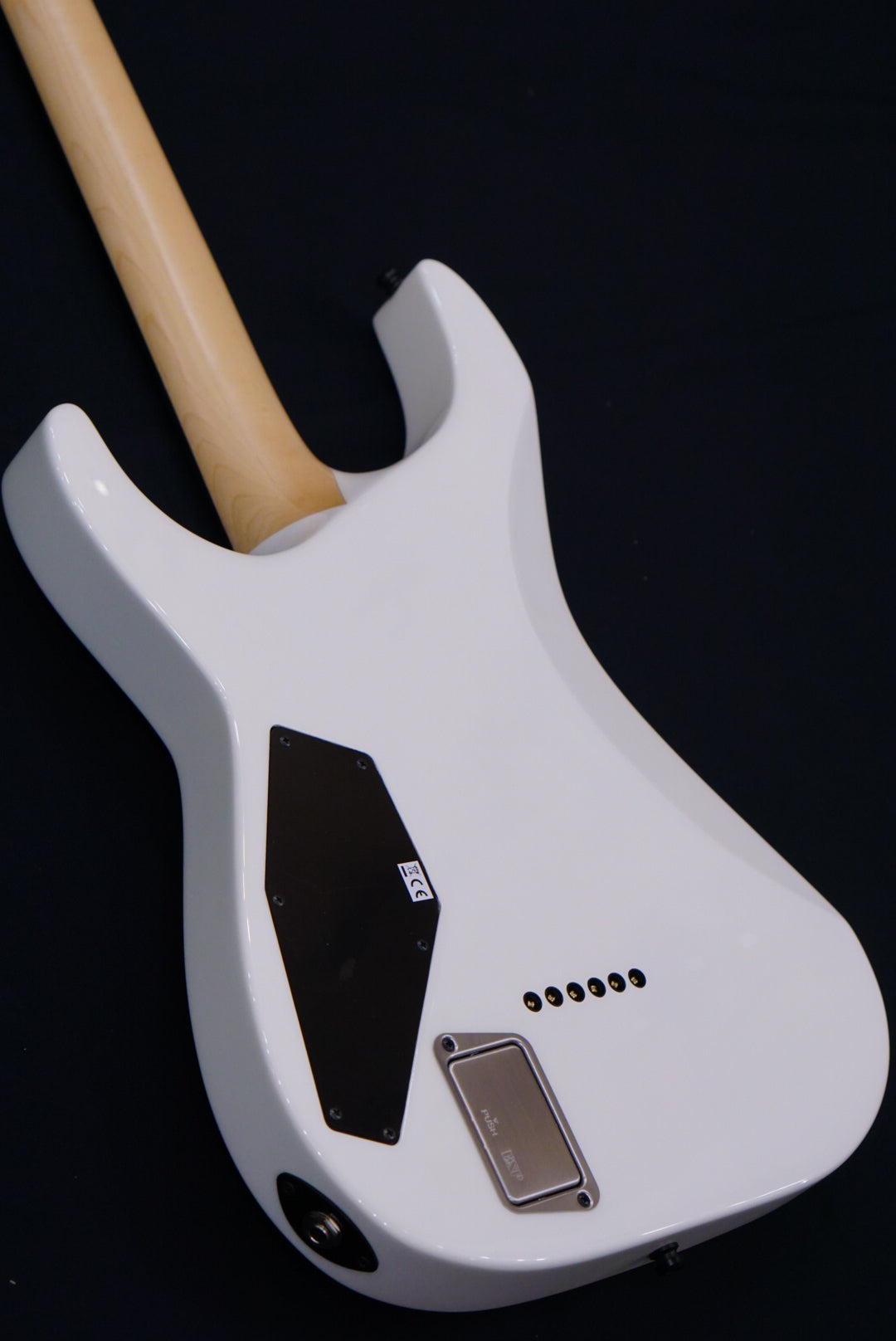 ESP E-II M-I THRU NT SNOW WHITE ES3434223 - HIENDGUITAR E-II GUITAR