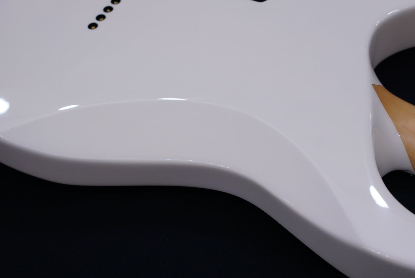 ESP E-II M-I THRU NT SNOW WHITE ES3434223 - HIENDGUITAR E-II GUITAR