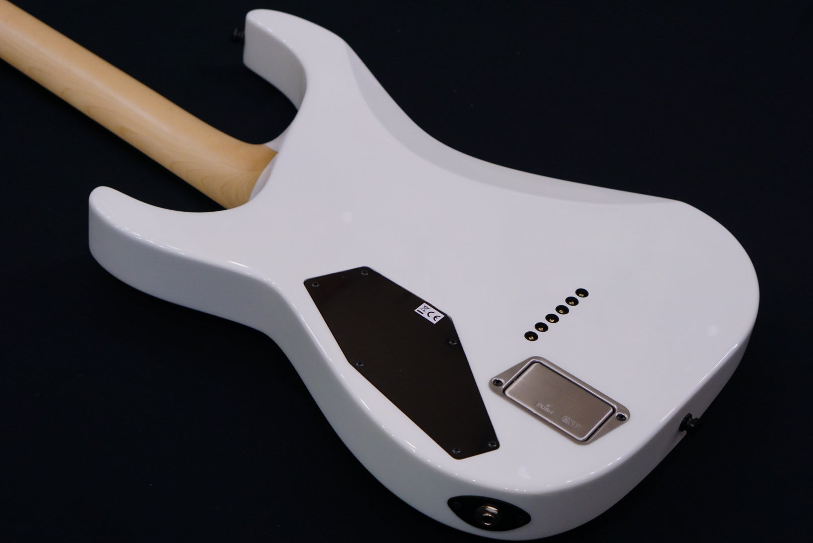 ESP E-II M-I THRU NT SNOW WHITE ES3434223 - HIENDGUITAR E-II GUITAR