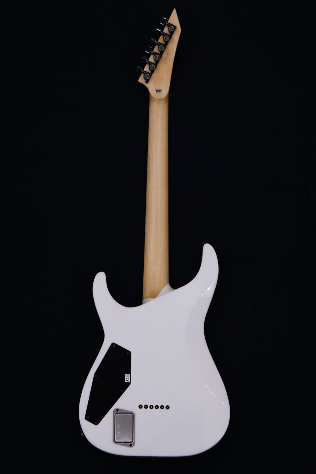 ESP E-II M-I THRU NT SNOW WHITE ES3434223 - HIENDGUITAR E-II GUITAR