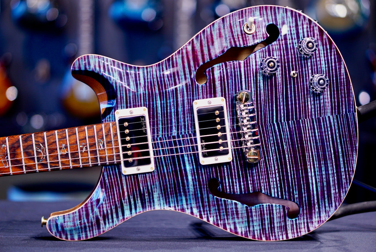 PRS Hollowbody II Piezo Wood Library Violet Rosewood Neck 0411085