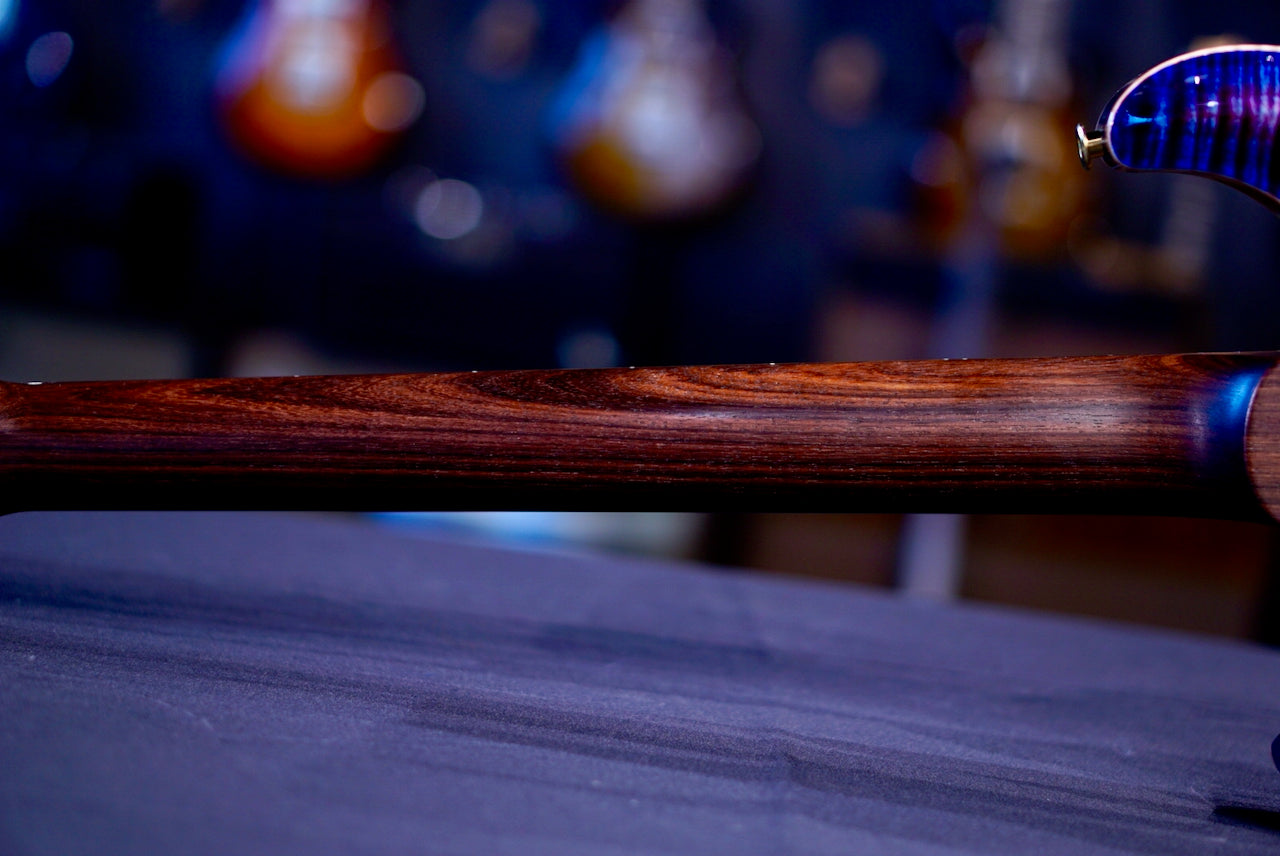 PRS Hollowbody II Piezo Wood Library Violet Blue Burst Rosewood Neck 0411084