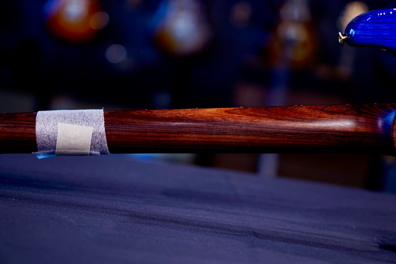 PRS DGT Wood Library Violet Blue Burst rosewood neck 0413095