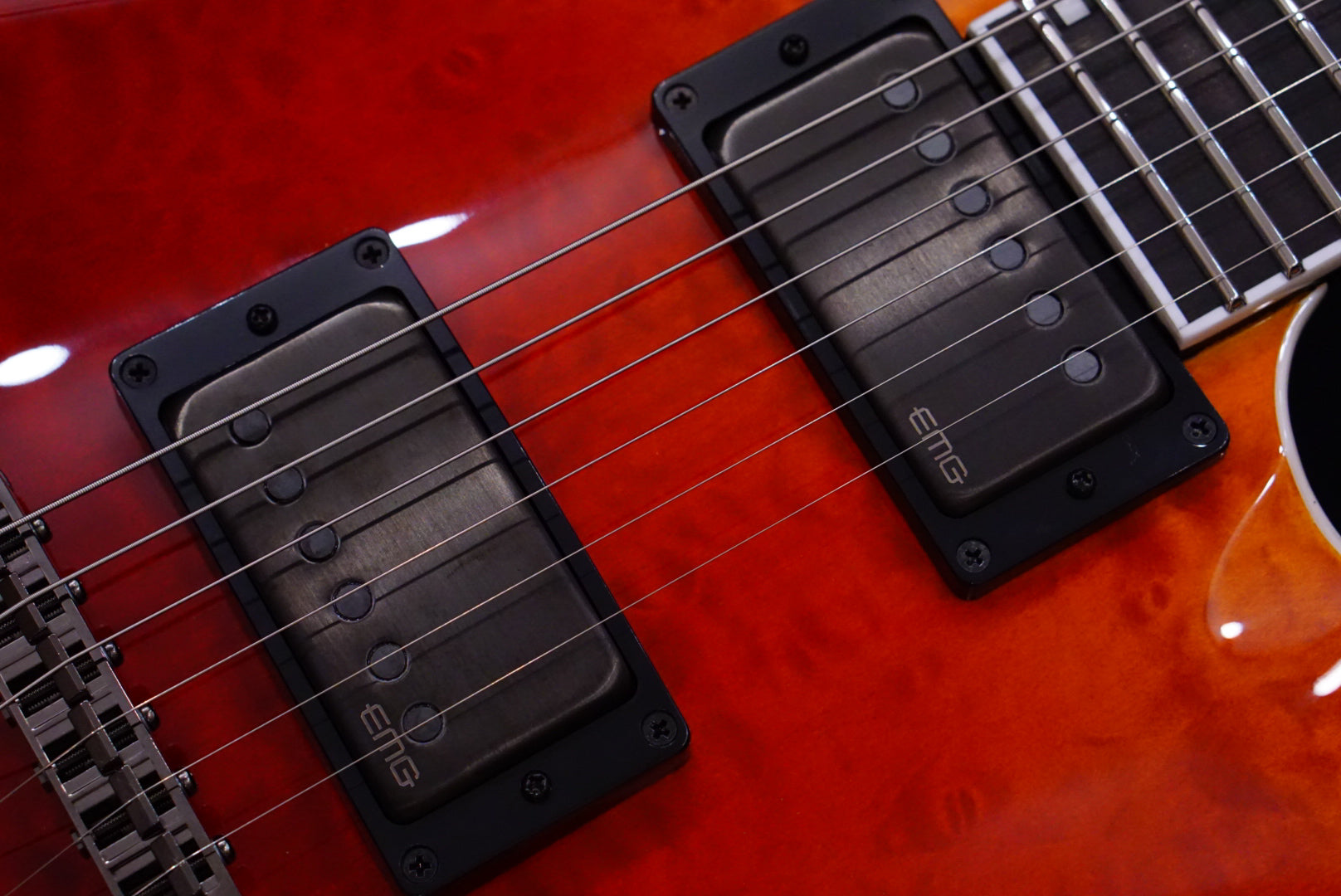 ESP E-II HORIZON NT-II TIGER EYE AMBER FADE ES5873223 - HIENDGUITAR E-II GUITAR