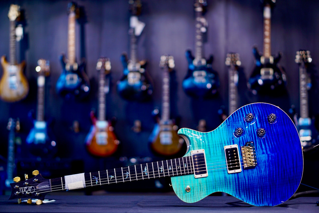 PRS Tremonti Wood Library rosewood neck Blue fade 0413769